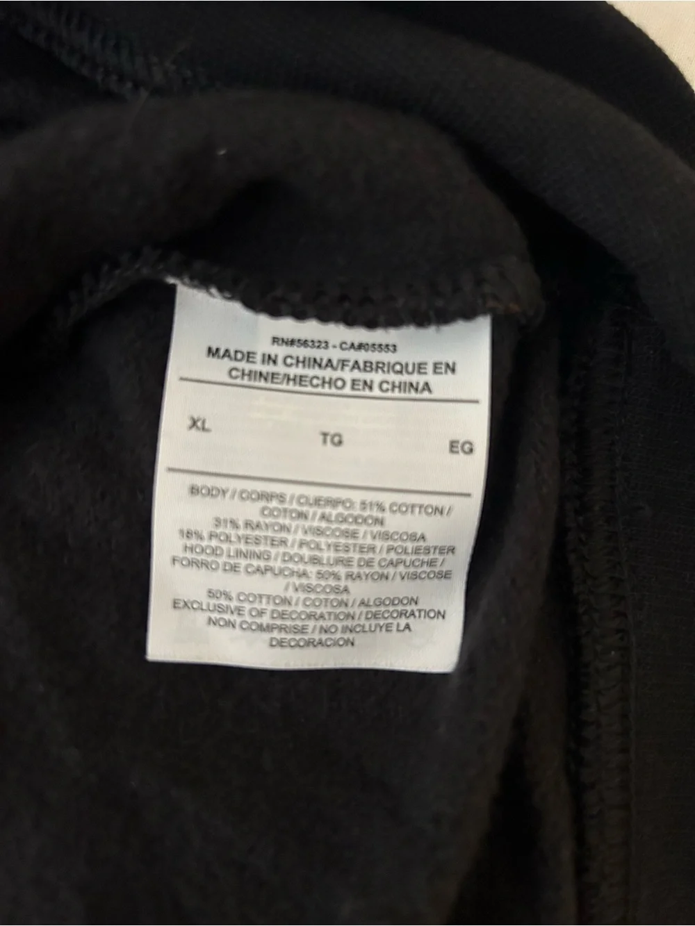 NBA Los Angeles Clippers Black Zip-Up Hoodie